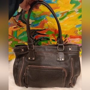 Lomchamp Vintage Leather Bag